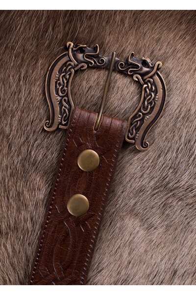 Keltische leren riem, 170 cm - Celtic Webmerchant