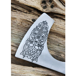 Axe vikingo, tipo C, grabado - Celtic Webmerchant