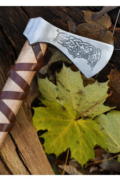 Hache viking, type L, gravée - Celtic Webmerchant