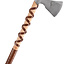 Axe vikingo, tipo F, grabado - Celtic Webmerchant