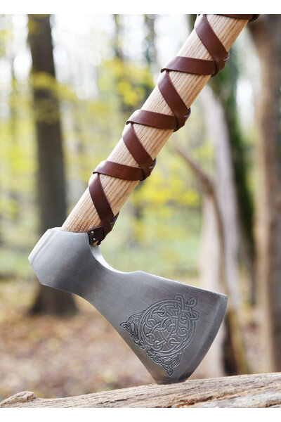 Viking bijl, type F, gegraveerd - Celtic Webmerchant