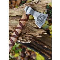 Viking axe, type E, engraved - Celtic Webmerchant