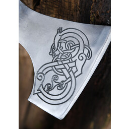 Axe vikingo, tipo D, grabado - Celtic Webmerchant