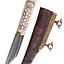 Seax vikingo nórdico pequeño con empuñadura de hueso decorada - Celtic Webmerchant