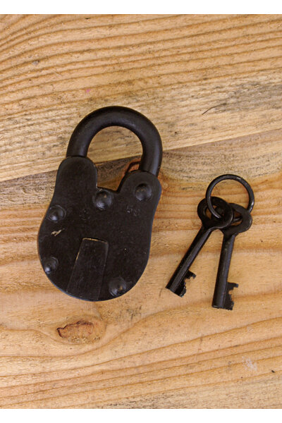 Cadenas médiévale avec deux clés - Celtic Webmerchant