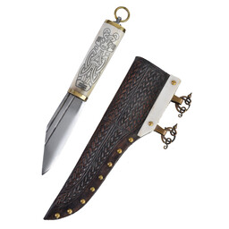 Scramasaxe Viking style Borre avec poignée en os - Celtic Webmerchant