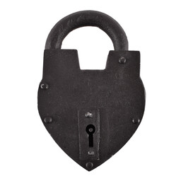 Historical heart-shaped padlock - Celtic Webmerchant