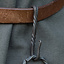 Hand-forged Steel Belt Hook - Celtic Webmerchant