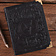 Livre noir en cuir avec Pentagram, env. 23 x 18 cm - Celtic Webmerchant