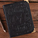 Negro libro de cuero con Pentagram, aprox. 23 x 18 cm - Celtic Webmerchant