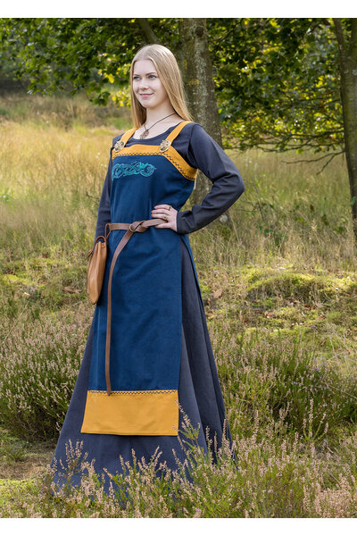 Hangneroc avec des dragons vikings, bleu - Celtic Webmerchant