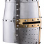 Helm Tempelritter mit Messingkreuz - Celtic Webmerchant