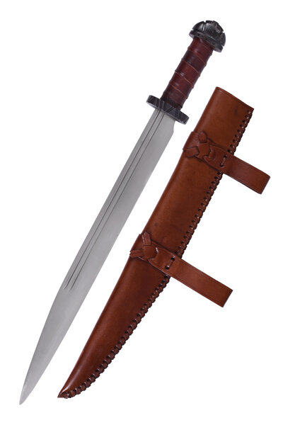 Vikingsax med lædergreb - Celtic Webmerchant
