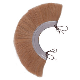 Roman hjelmkam, hvid, metalbase - Celtic Webmerchant