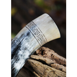 Drinking horn Fenrir wolf - Celtic Webmerchant