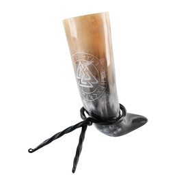 Beber Horn Valknut - Celtic Webmerchant