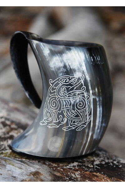 Hoornen beker draak - Celtic Webmerchant