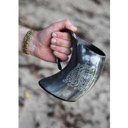 Horn cup, dragon - Celtic Webmerchant