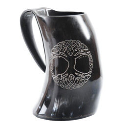 Horn cup, Yggdrasil - Celtic Webmerchant