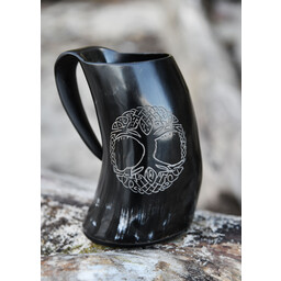 Horn cup, Yggdrasil - Celtic Webmerchant