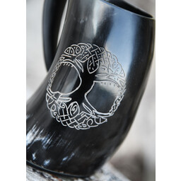 Horn cup, Yggdrasil - Celtic Webmerchant