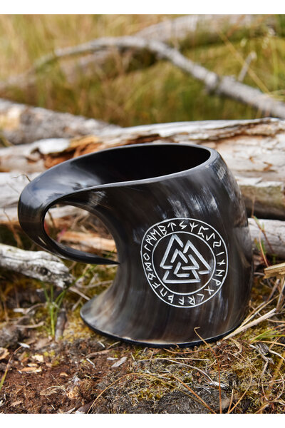 Horn cup, Valknut - Celtic Webmerchant