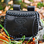 Borsa martello di Thor in pelle, nera - Celtic Webmerchant