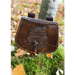 Borsa in pelle con drago - Celtic Webmerchant