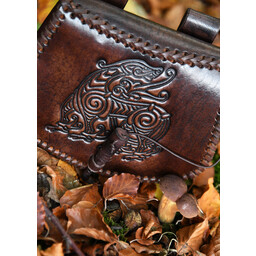 Borsa in pelle con drago - Celtic Webmerchant