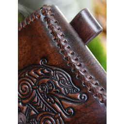 Leather bag with dragon - Celtic Webmerchant