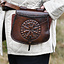 Leather bag with Vegvisir - Celtic Webmerchant