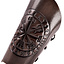 Leren armbeschermer met Vegvisir - Celtic Webmerchant