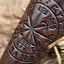 Leather vambrace with Vegvisir - Celtic Webmerchant