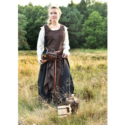 Bolso de cuero medieval, marrón - Celtic Webmerchant