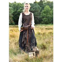 Średniowieczna skórzana torba, brązowa - Celtic Webmerchant