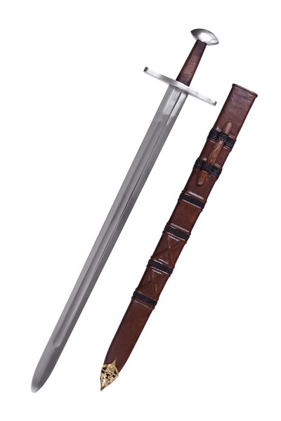 Late Viking svärd Oakeshott typ X slaget färdigt - Celtic Webmerchant