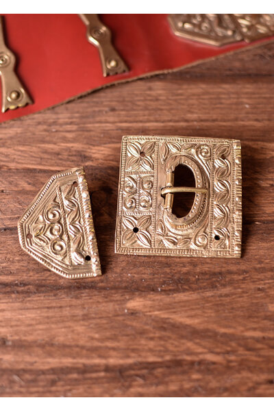 Late Roman buckle with fitting - Celtic Webmerchant