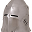 Gesloten platte bascinet battle-ready - Celtic Webmerchant