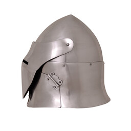 Closed flat bascinet battle-ready - Celtic Webmerchant