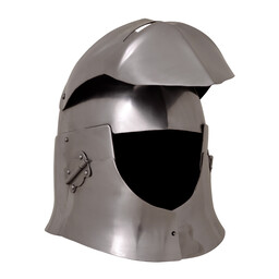 Gesloten platte bascinet battle-ready - Celtic Webmerchant