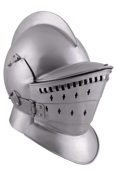 Burgunderhjelm med 3-del visir - Celtic Webmerchant