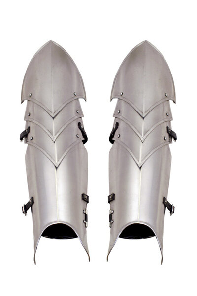 Steel greaves - Celtic Webmerchant