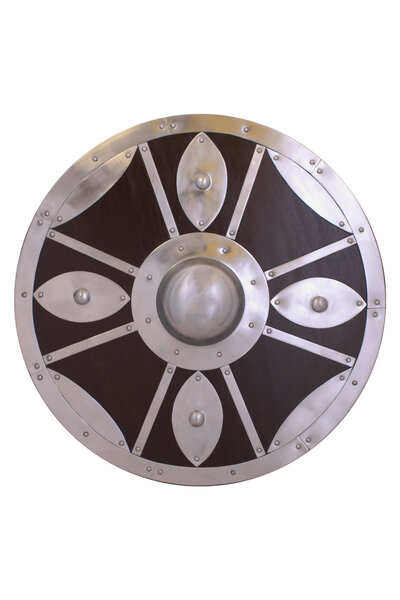 Bouclier rond décoré d'acier - Celtic Webmerchant