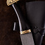 Scramasaxe décorée d'un triskelion, lame de Damas - Celtic Webmerchant