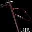 Templar sword Milites Templi, battle-ready (blunt 3 mm) - Celtic Webmerchant