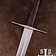 SPQR Espada bastarda medieval 115 cm, battle-ready (desafilado 3 mm) - Celtic Webmerchant