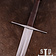 SPQR Średniowieczny miecz drania 115 cm, gotowy do walki - Celtic Webmerchant