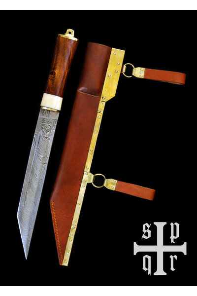 Viking seax Wexford, Damascus steel - Celtic Webmerchant