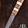 SPQR Viking coltello Visby, acciaio Damasco - Celtic Webmerchant