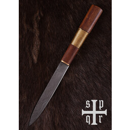 Viking cuchillo Kattegat, acero de Damasco - Celtic Webmerchant